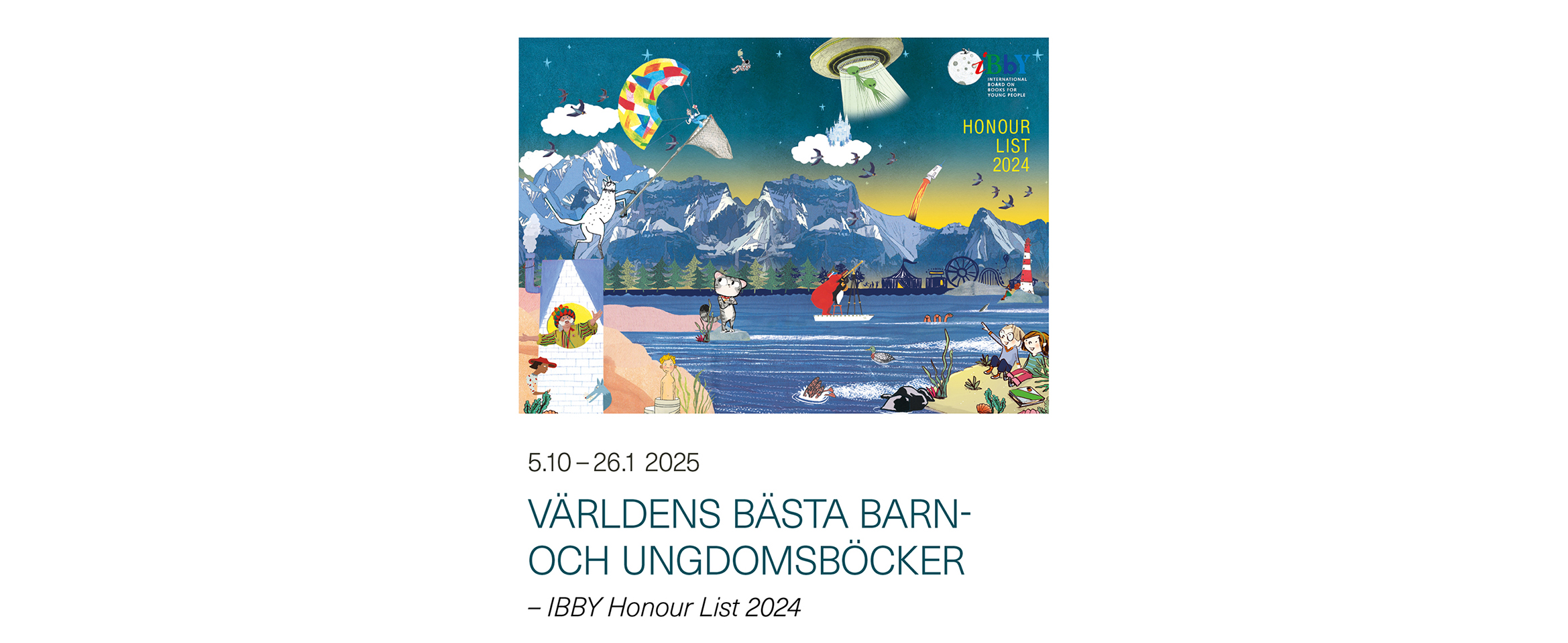 Världens Barn- & ungdomslitteratur på Hallands Konstmuseum