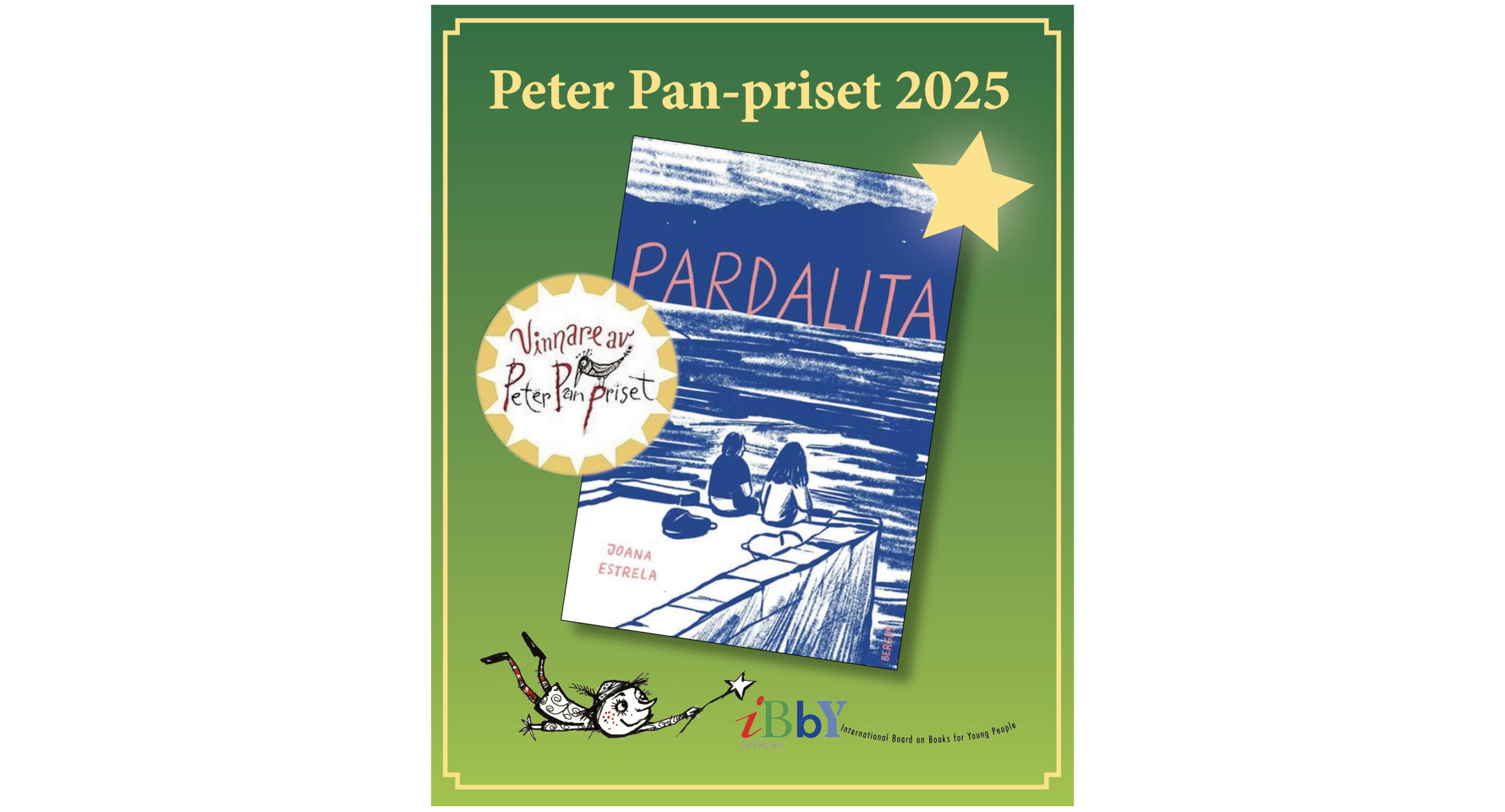 Årets Peter Pan-pris går till Pardalita